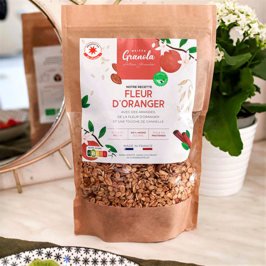 Granola à la fleur d'oranger